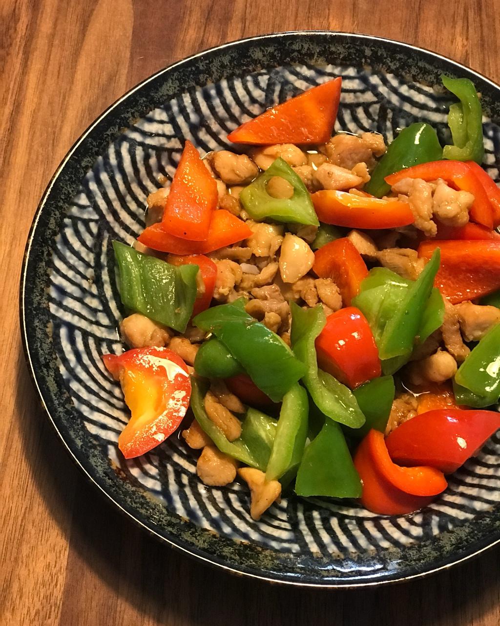 青椒炒鸡腿肉（大厨级别）