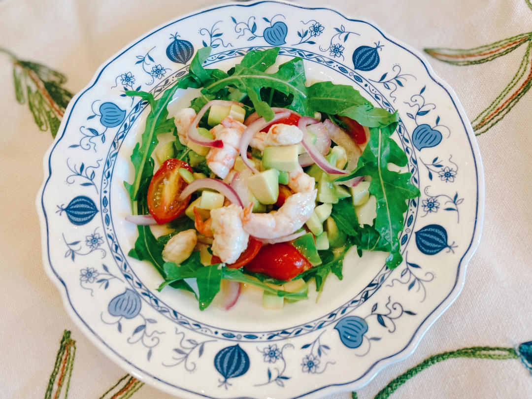 （无油无糖）墨西哥柠渍大虾冷盘 Ceviche de Camarones