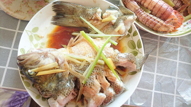 清蒸鲈鱼