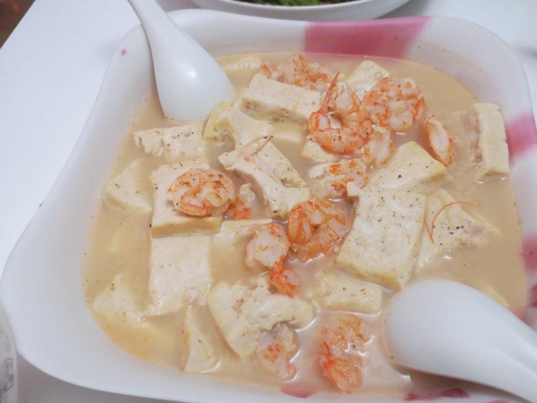快手～鲜虾豆腐