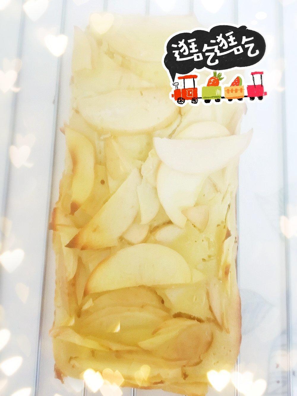 风靡法国的苹果隐形蛋糕