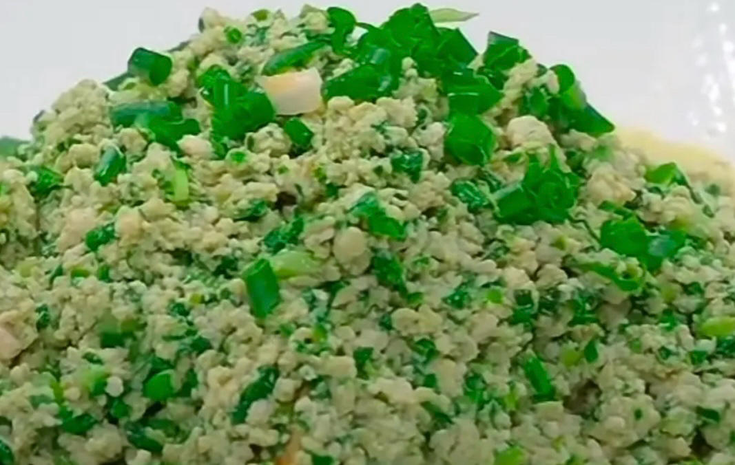 炒茼蒿菜豆腐的做法