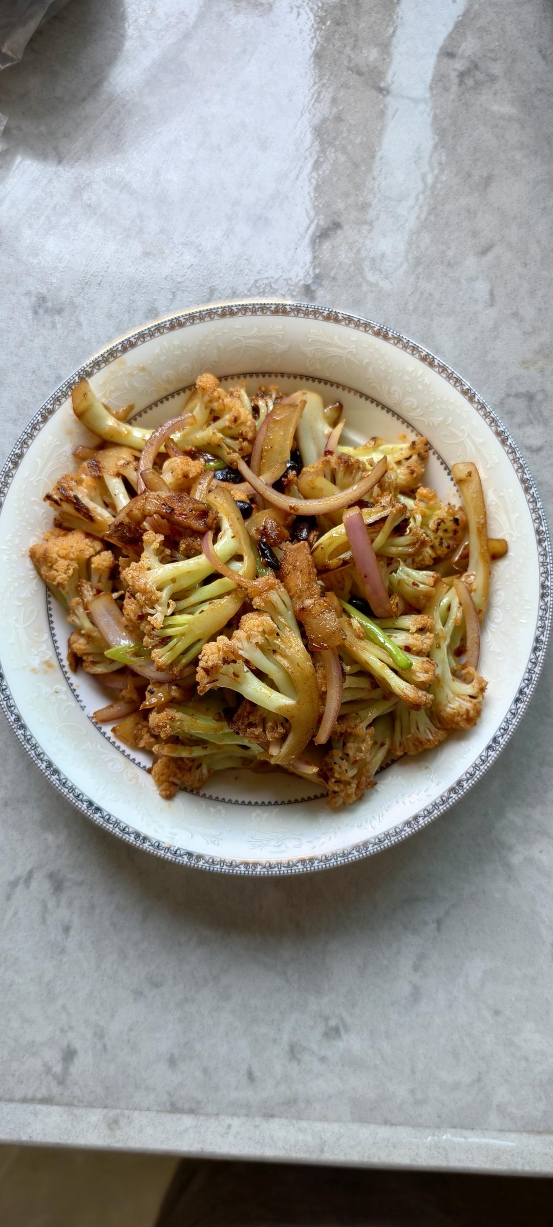 炒花菜