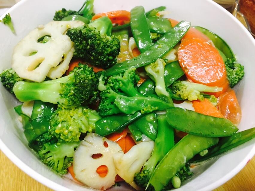 crystal啦啦啦做的清炒时蔬