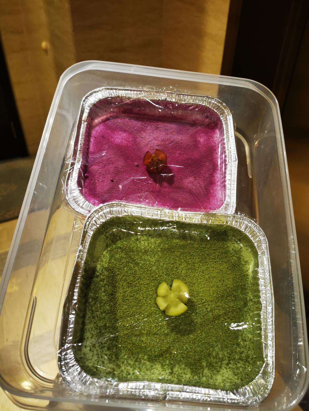 低脂抹茶慕斯蛋糕！好吃不长胖❗️免烤箱