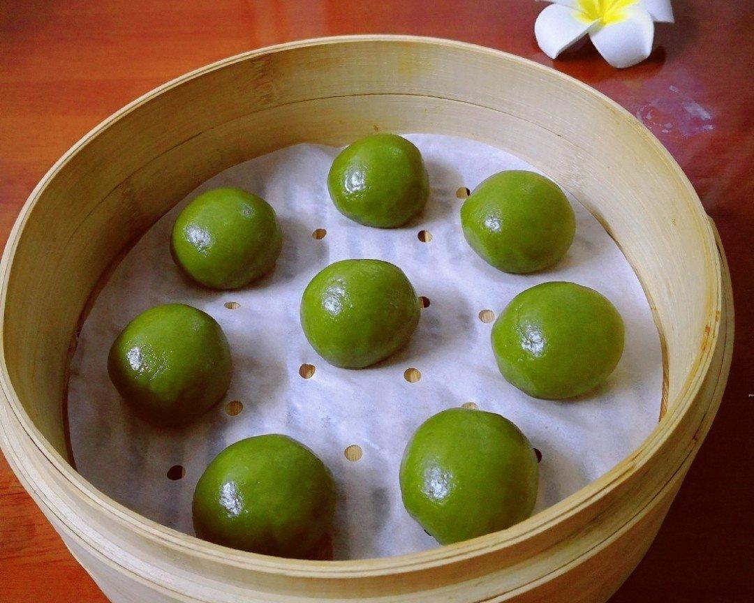 青团～三种馅料（附青团翠绿不变色的诀窍）