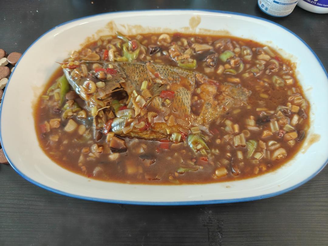 厨师长教你：“红烧鲤鱼”的家常做法（不辣），味道很赞先收藏了