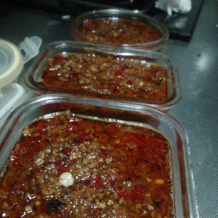 花生牛肉辣椒酱