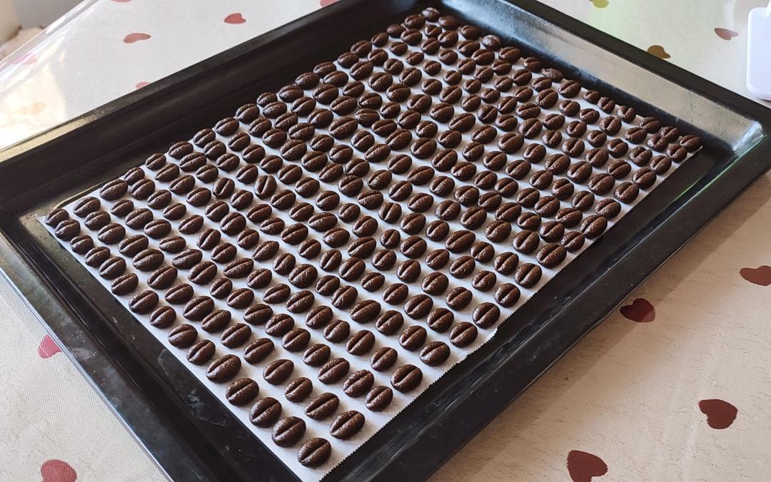 咖啡豆饼干（无黄油版）