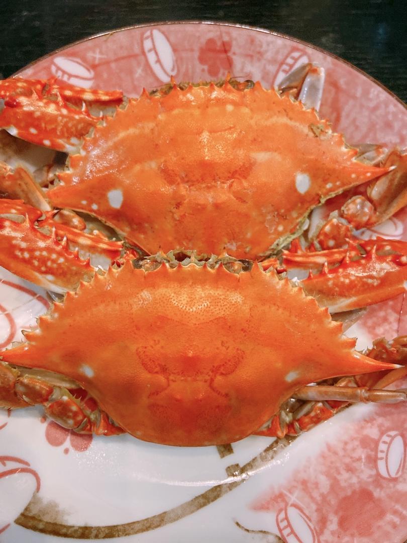 专业炸厨房用户做的最简单的清蒸梭子蟹