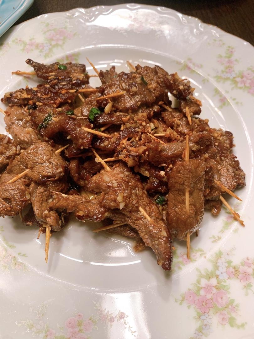 牙签牛肉 道地湖南味