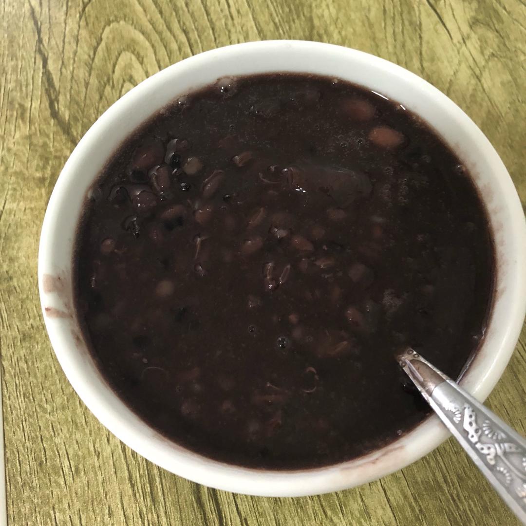 红豆黑米粥