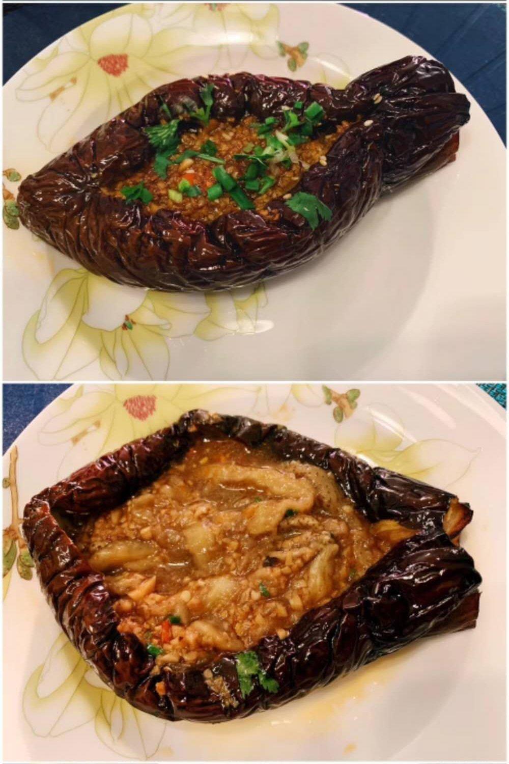 CC招牌菜销魂烤茄子，百吃不厌！