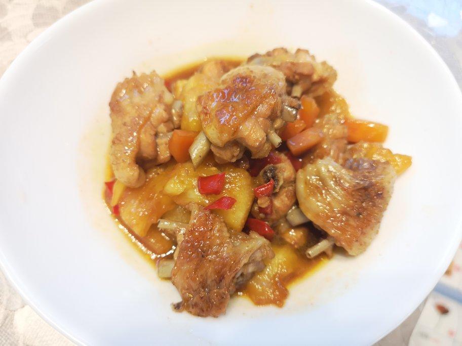 菠萝焖鸡翅 宝宝辅食食谱