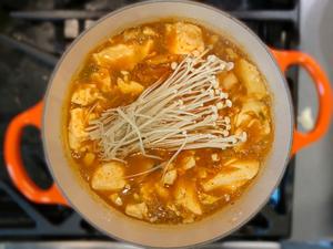 简易版韩式嫩豆腐锅的做法 步骤12