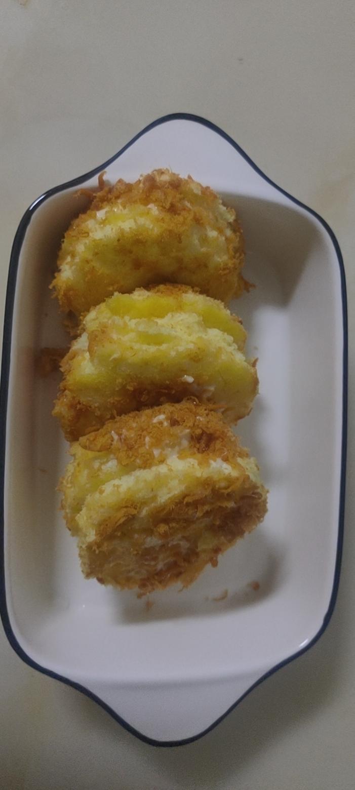 朋友都说比鲍师傅好吃的海苔肉松小贝