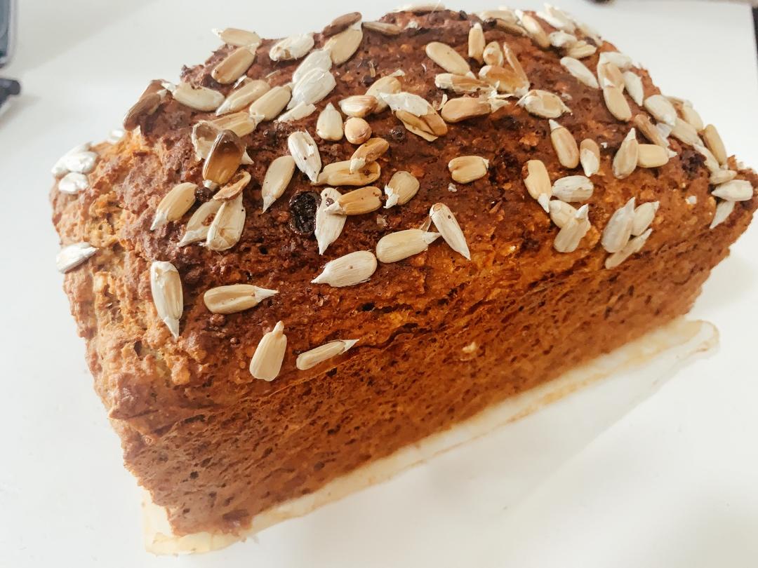 秋日栗香南瓜全麦快手面包丨健康·烘焙