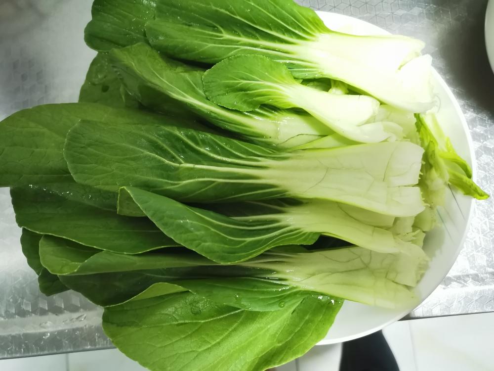 炒青菜｜色泽透亮 口感爽脆的做法 步骤1