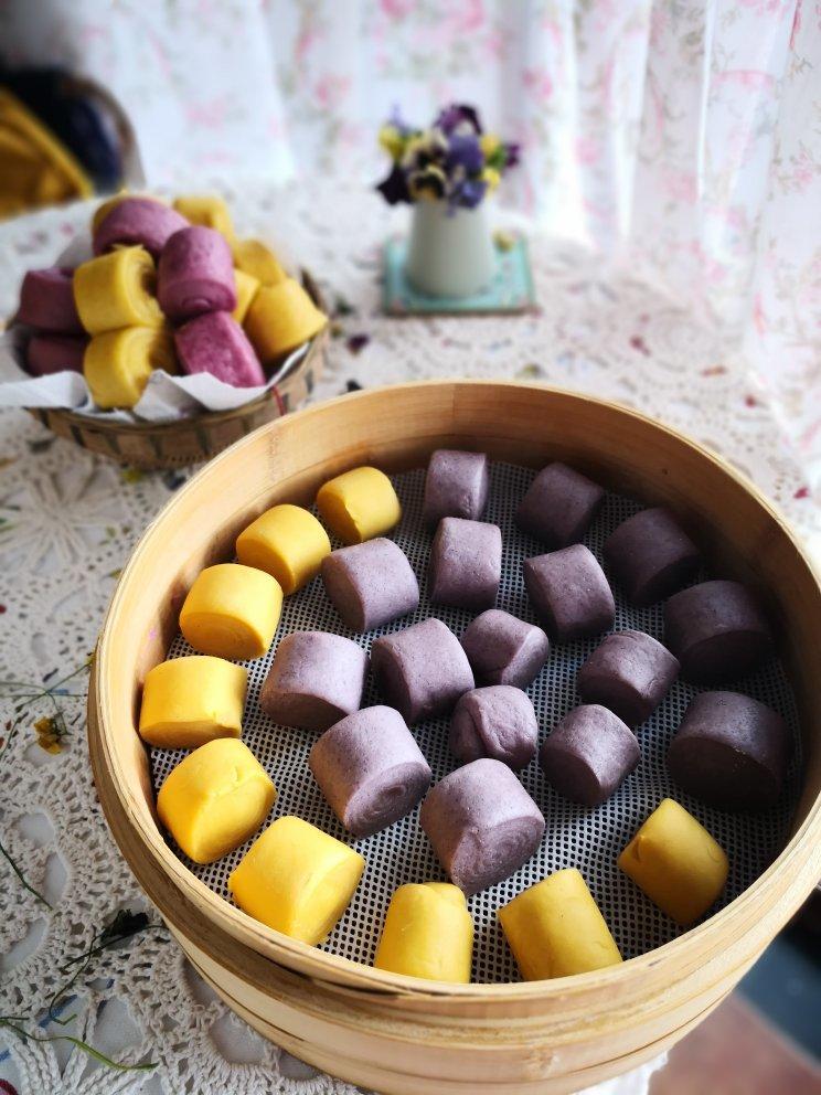 馒头/果蔬粗粮馒头（手揉快速版-新手也能100%成功）