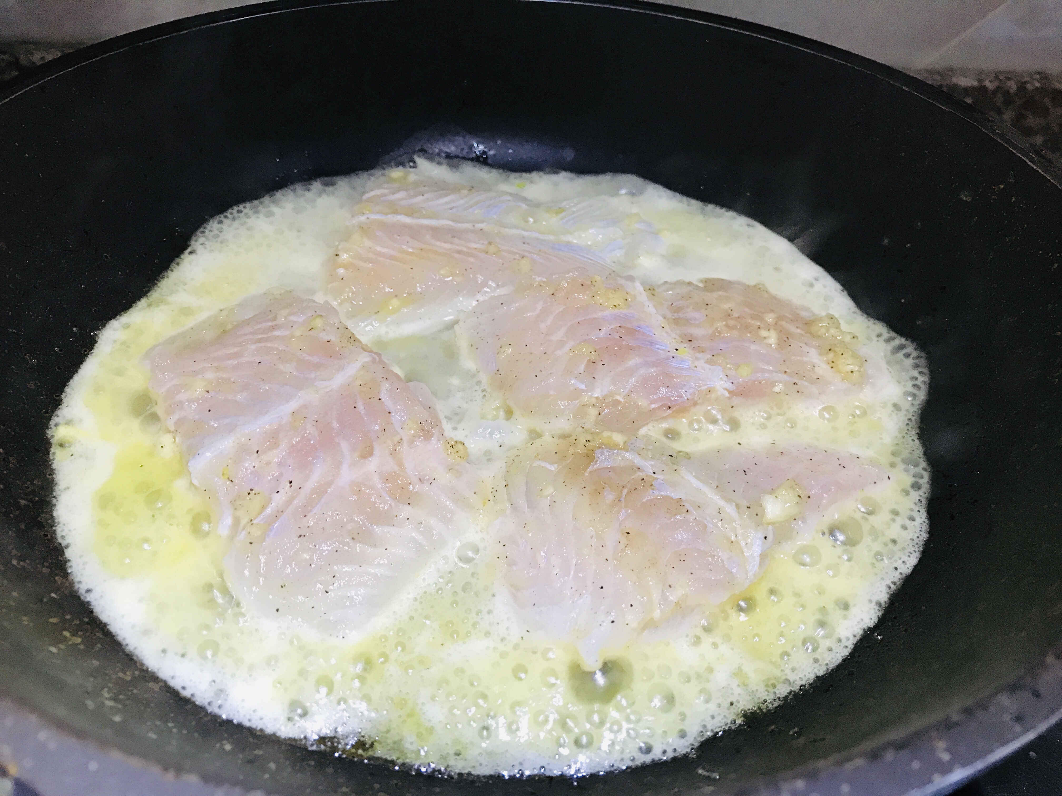 黄油香煎龙利鱼的做法 步骤5