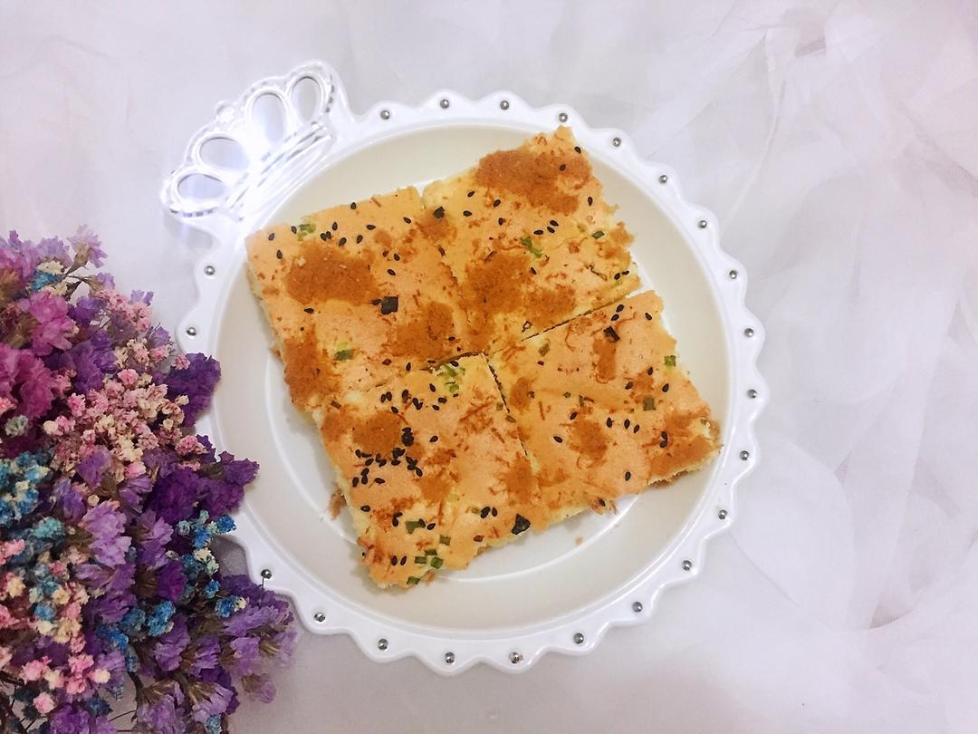 香葱肉松蛋糕卷