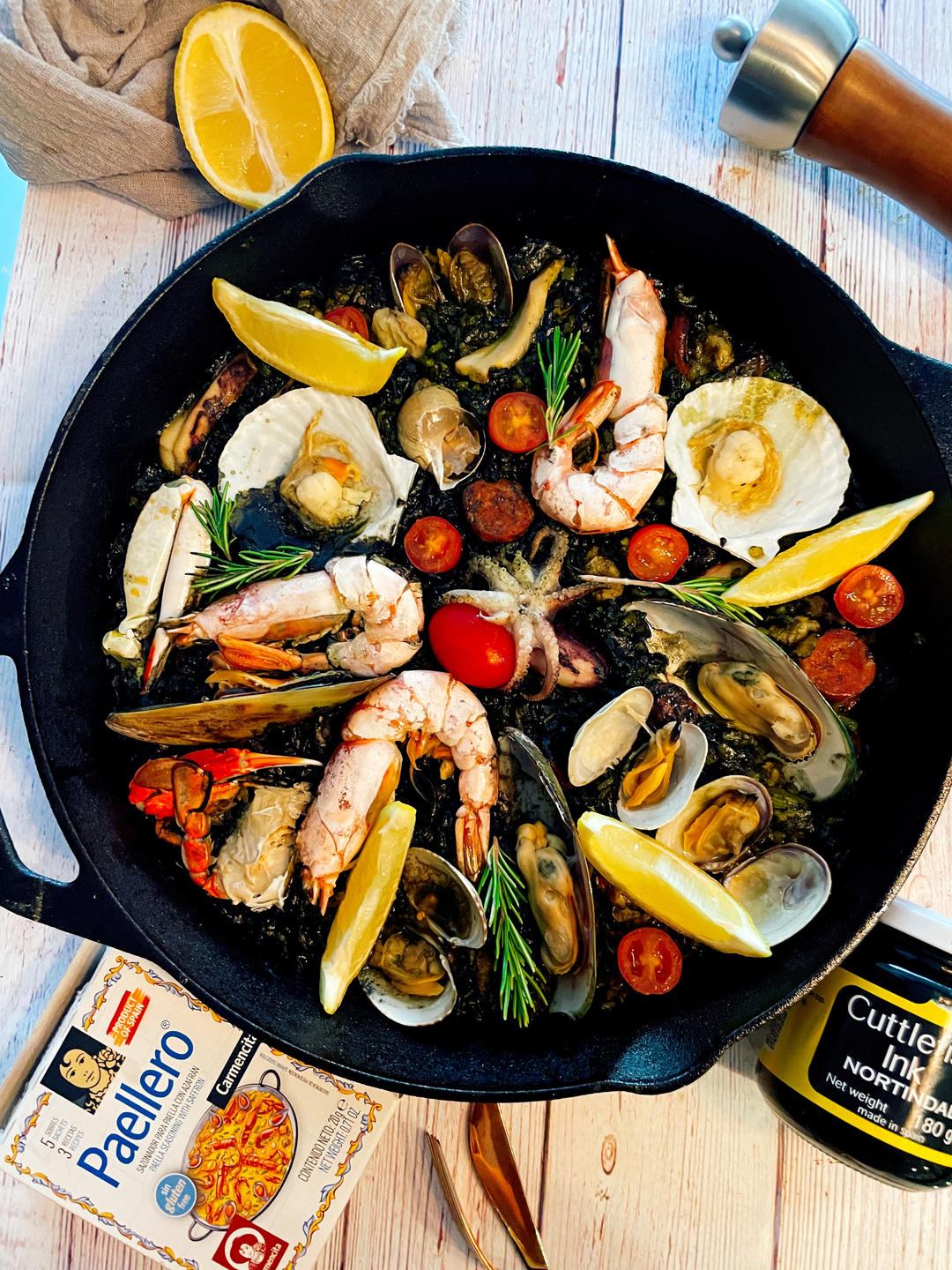 【曼食慢语】Seafood Paella 西班牙海鲜饭