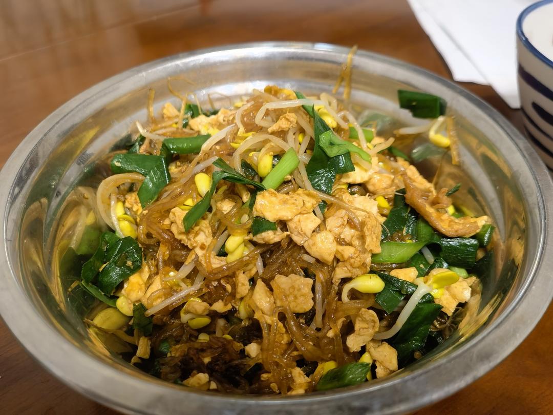 炒合菜～经典的拌饭菜，真的太香了