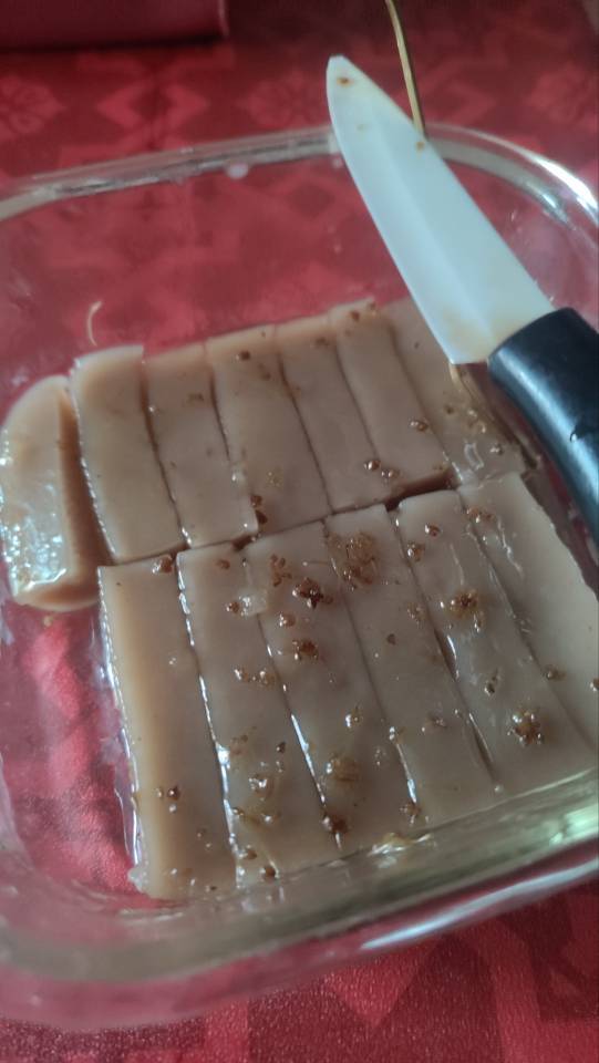 藕粉桂花糖糕