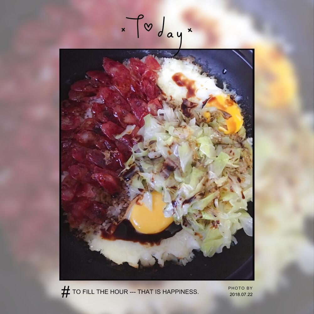 广式腊味煲仔饭