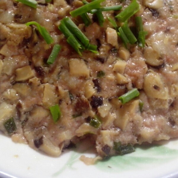 香菇蒸肉饼