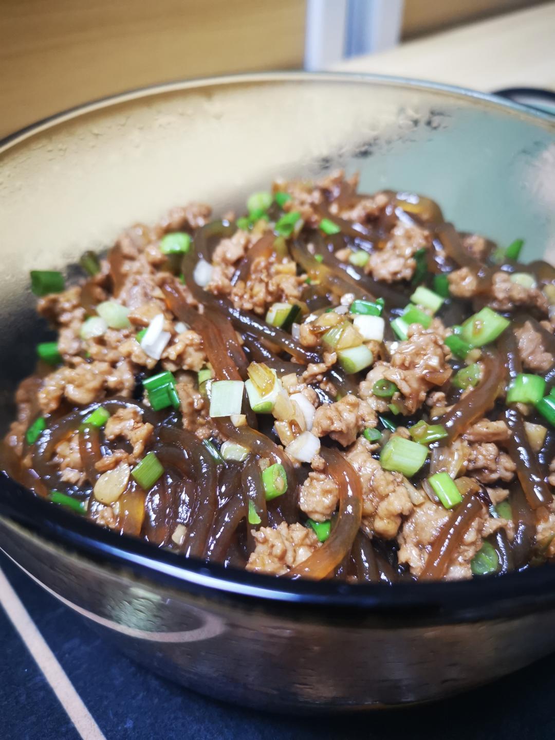 肉沫红薯粉条