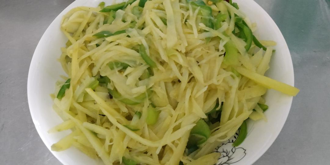 青椒土豆丝