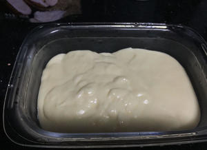 [黑白配]——椰蓉牛奶糕的做法 步骤4