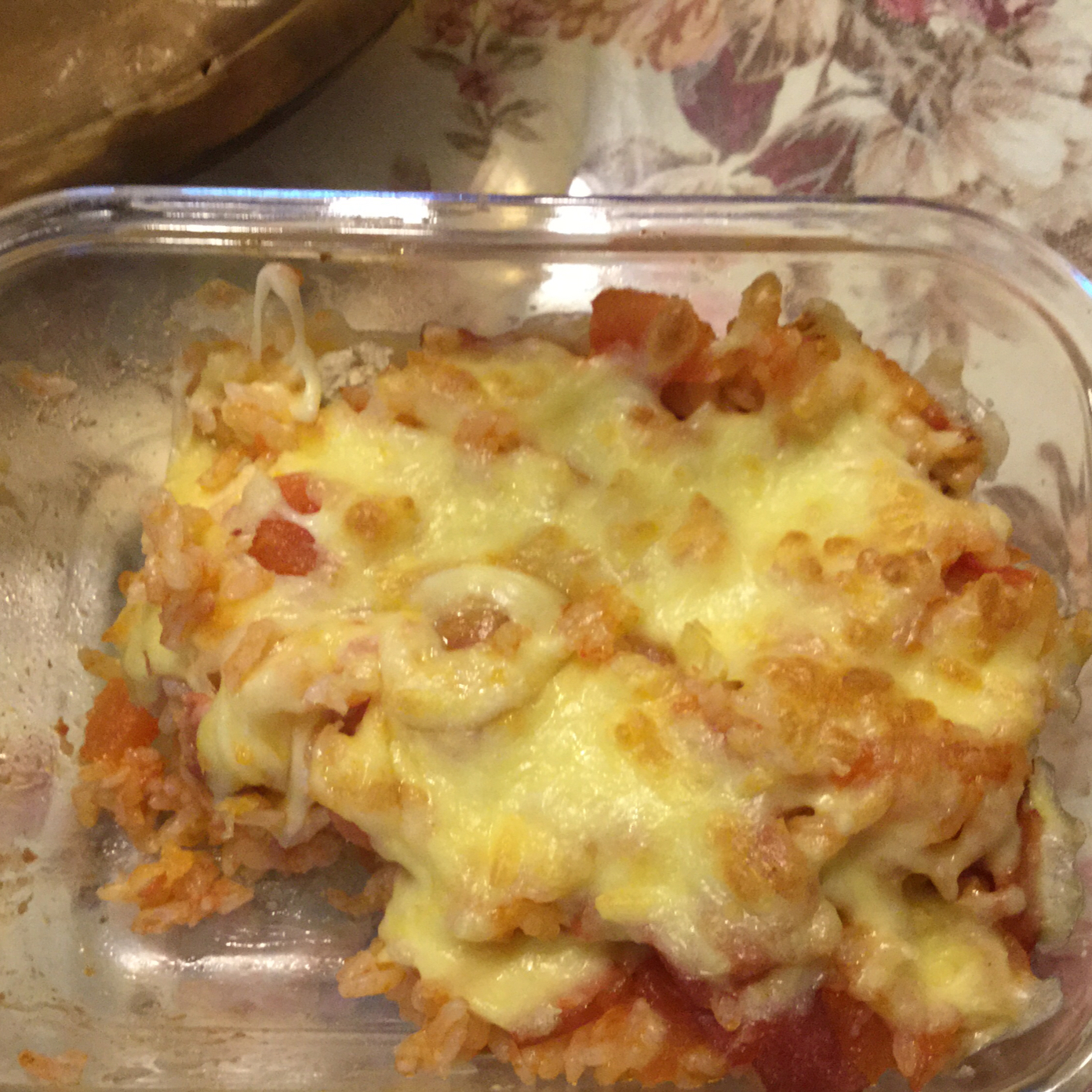 番茄培根芝士焗饭