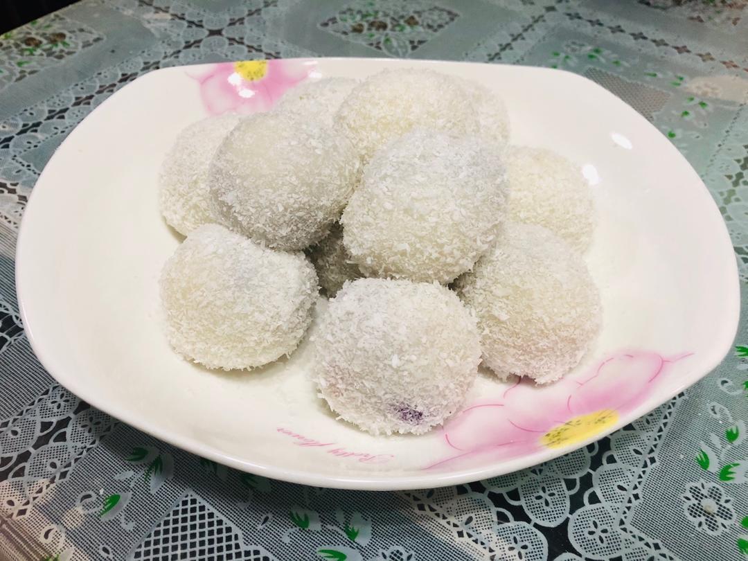 香甜紫薯糯米糍