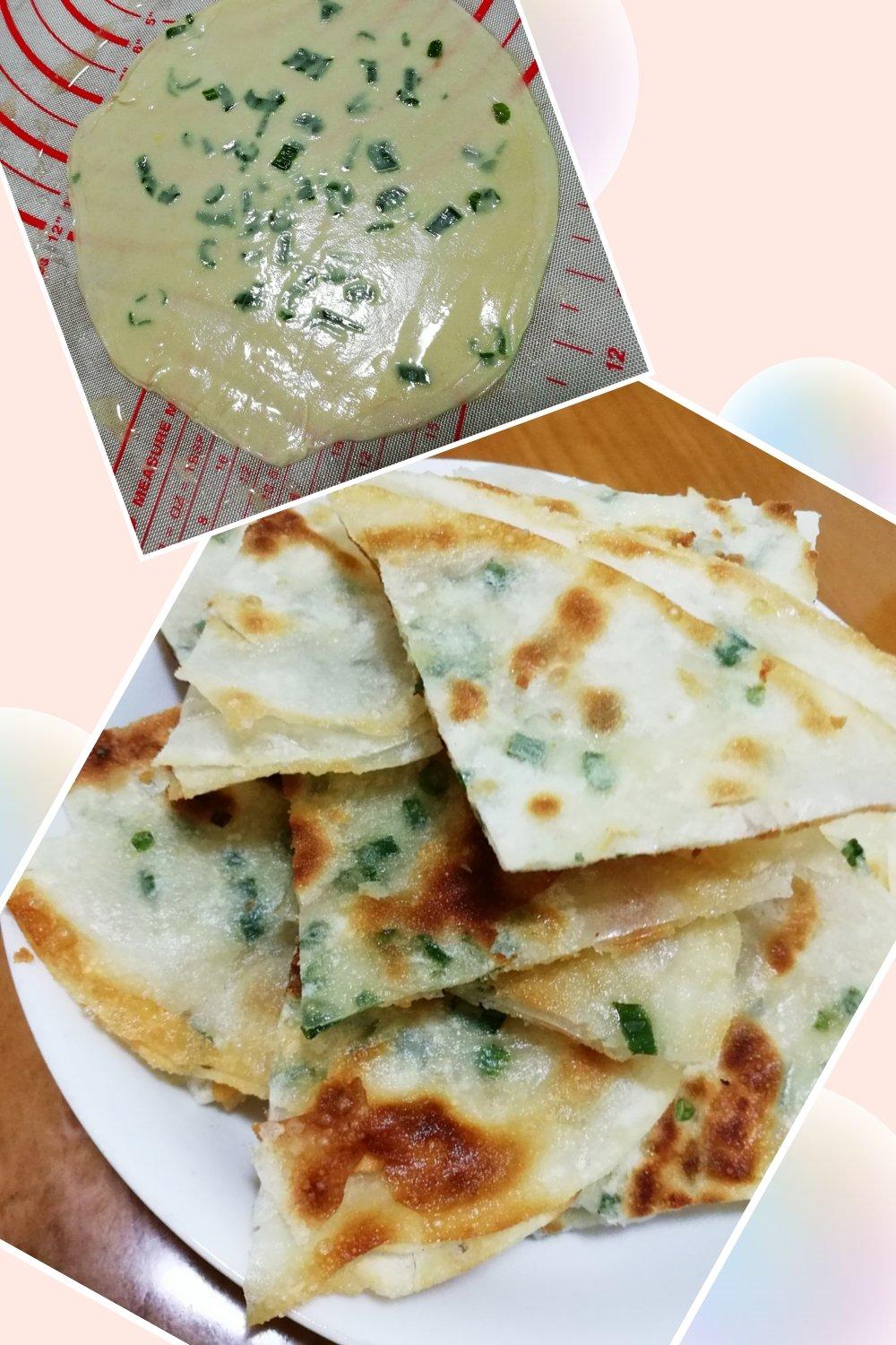 葱油饼（饺子皮 懒人快手版）