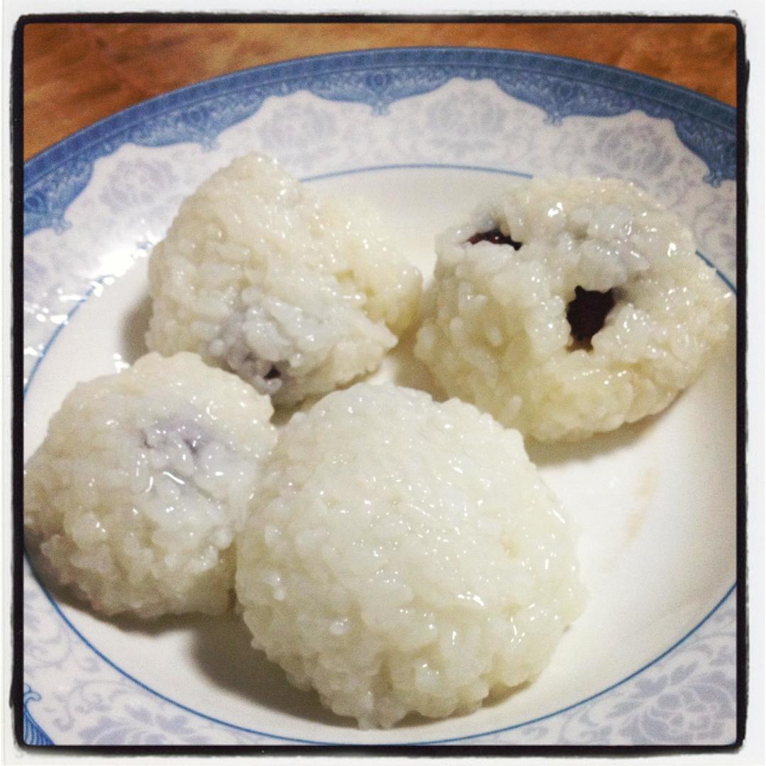 红枣饭团的做法