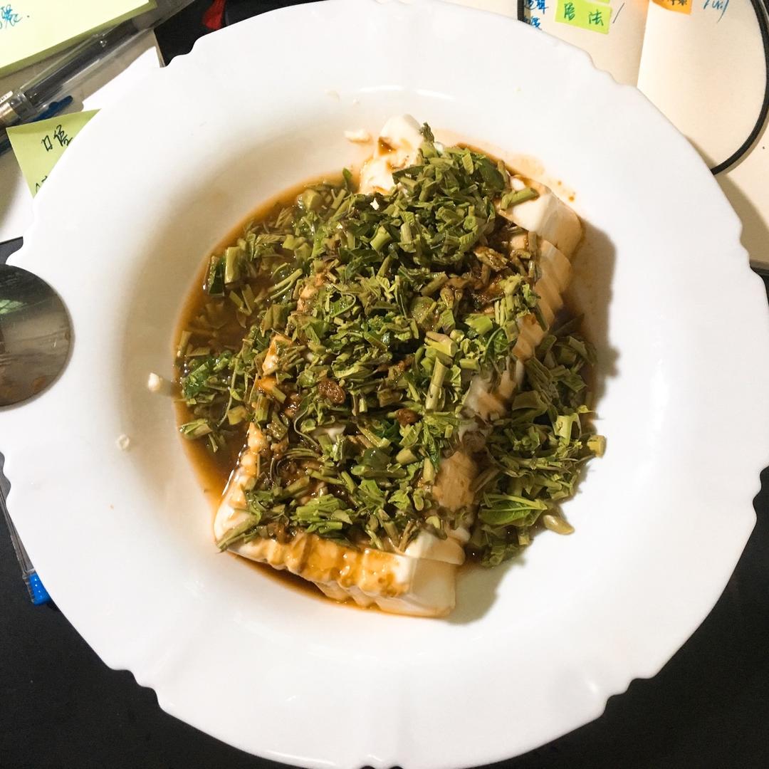 香椿拌豆腐