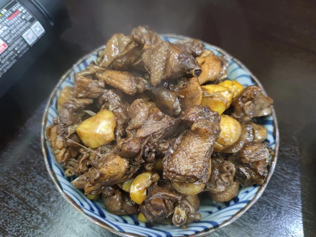 板栗烧鸡