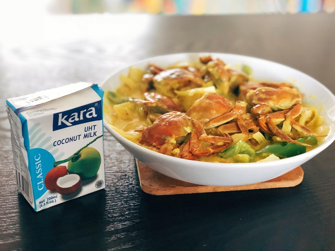 泰式椰浆咖喱蟹