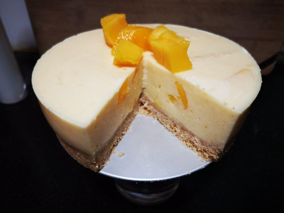 零难度免烤箱 超好吃的酸奶芒果慕斯蛋糕