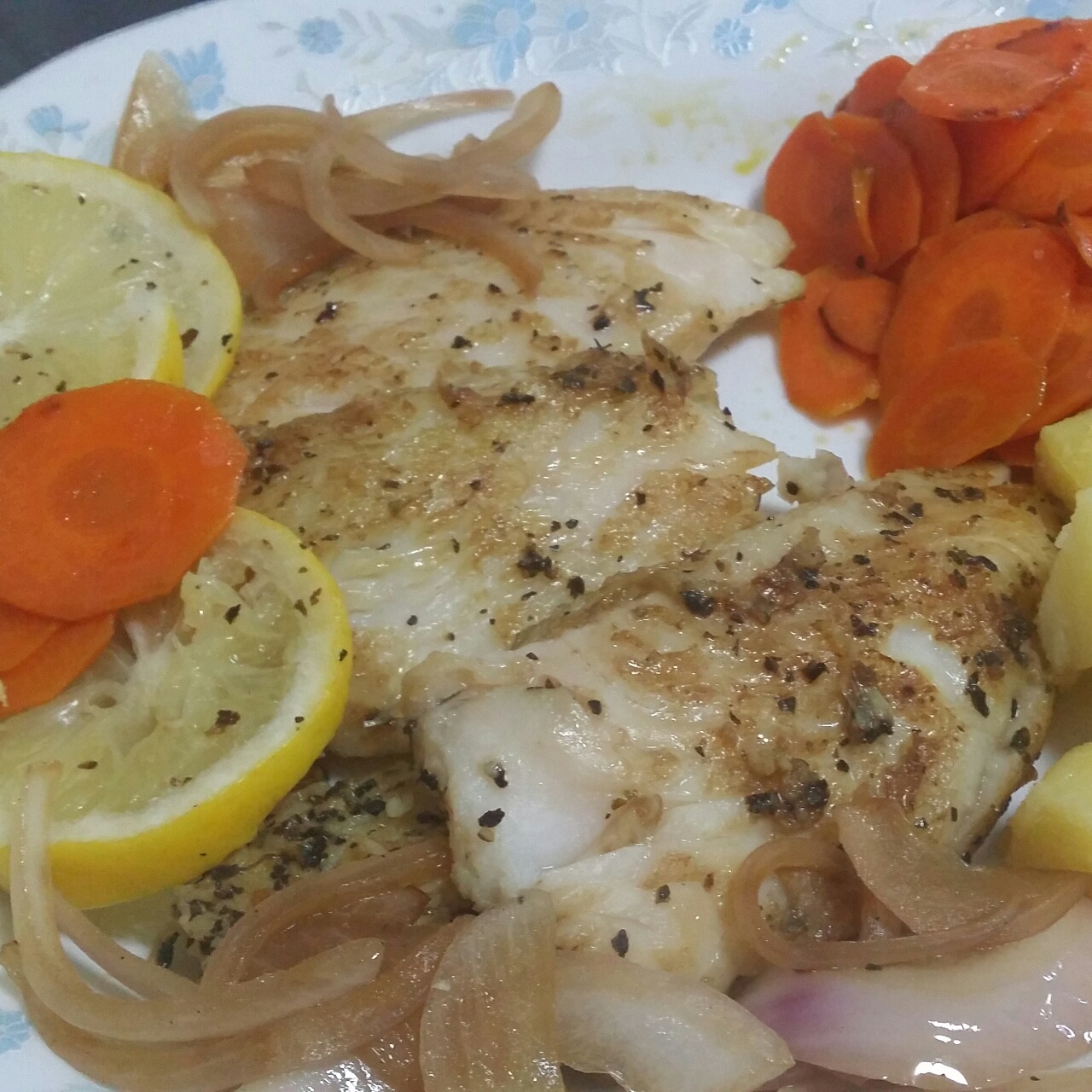 香煎龙利鱼——fit食谱系列