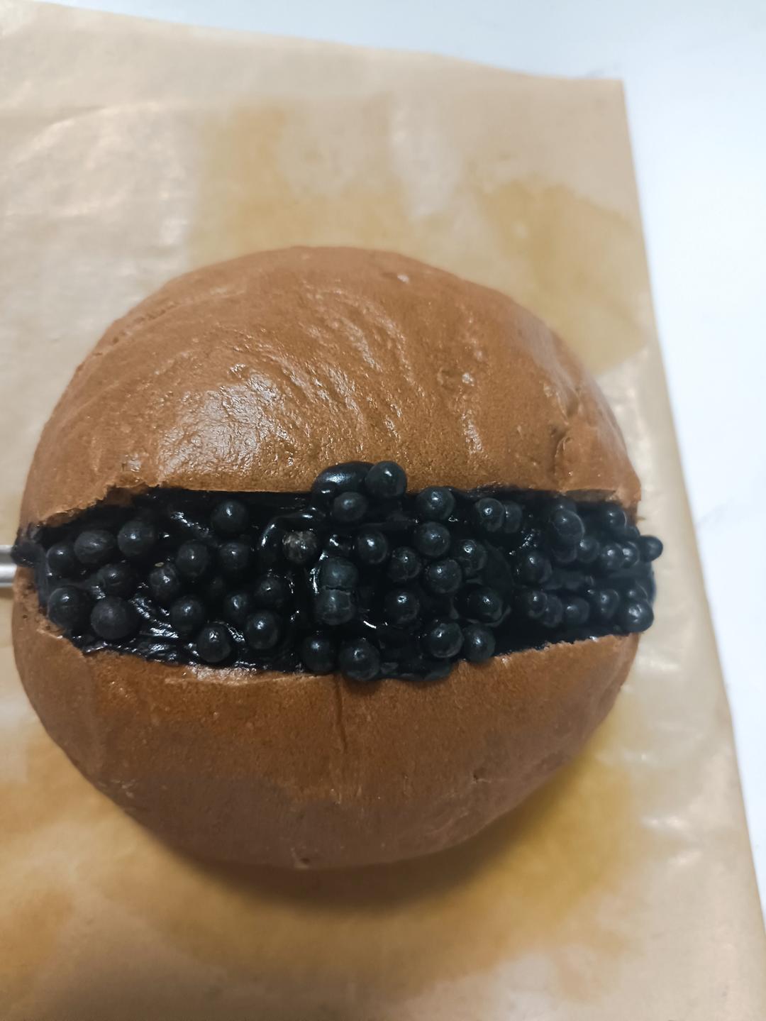 巧克力脆脆珠面包｜巧克力脑袋狂喜
