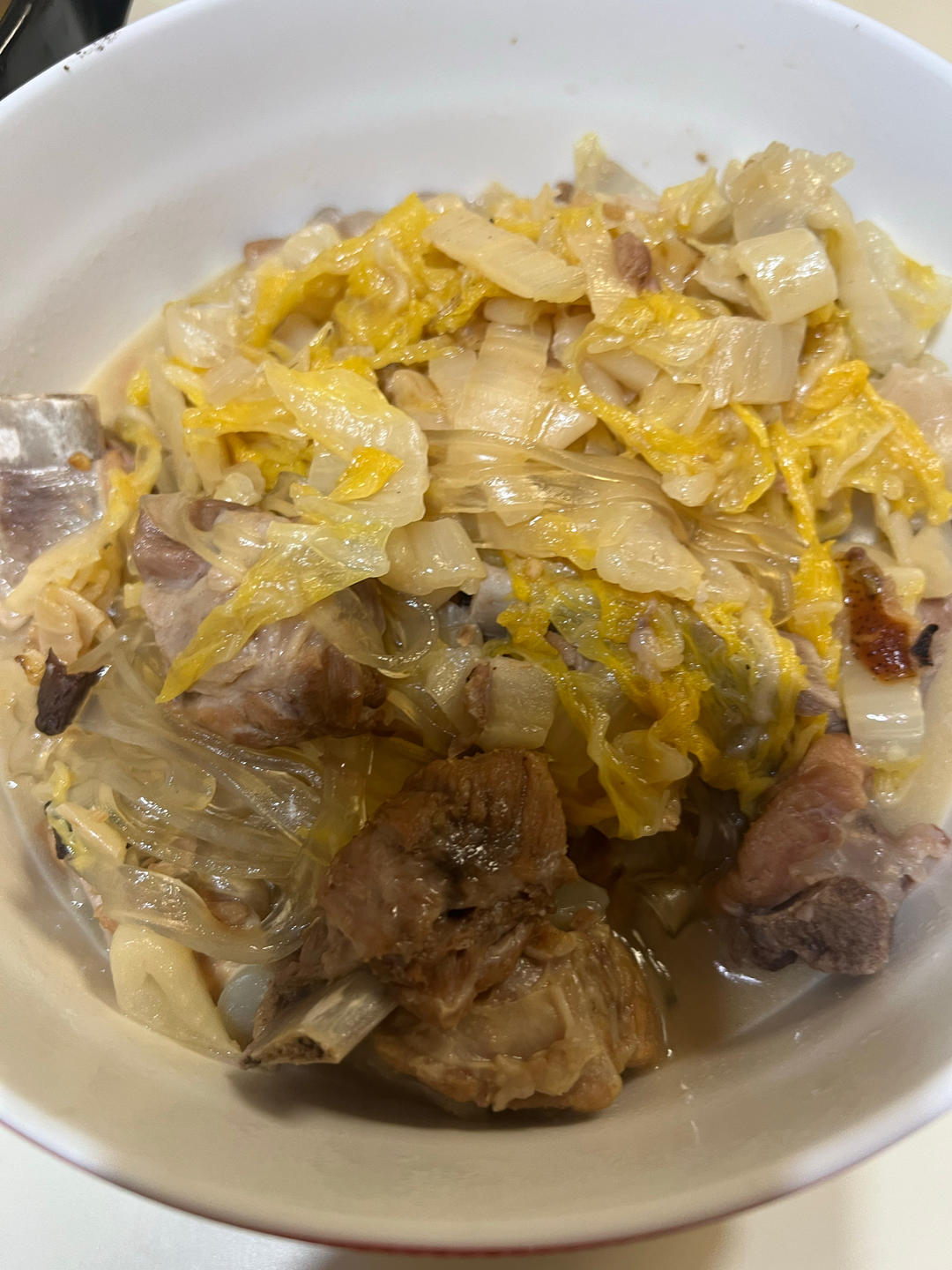 东北酸菜炖排骨