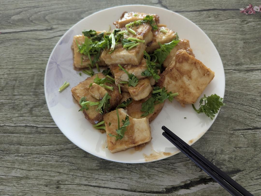 无敌好吃的香煎豆腐