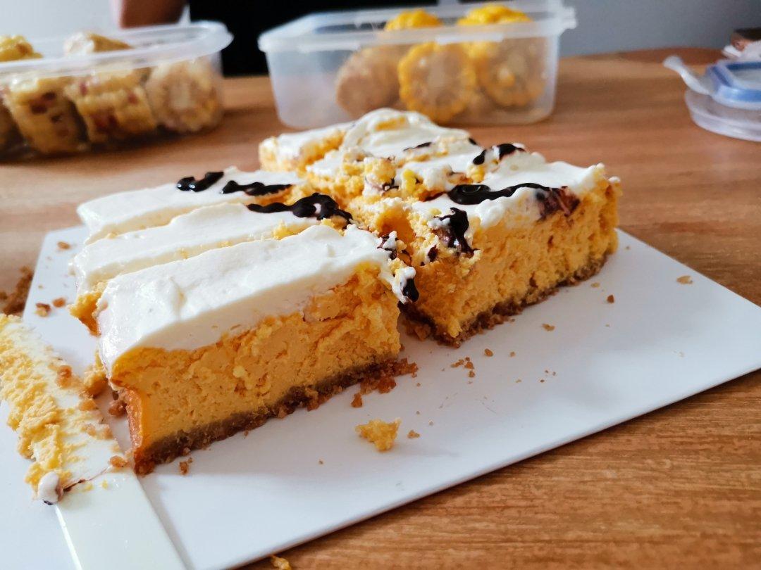 三层南瓜芝士条，味道有惊喜