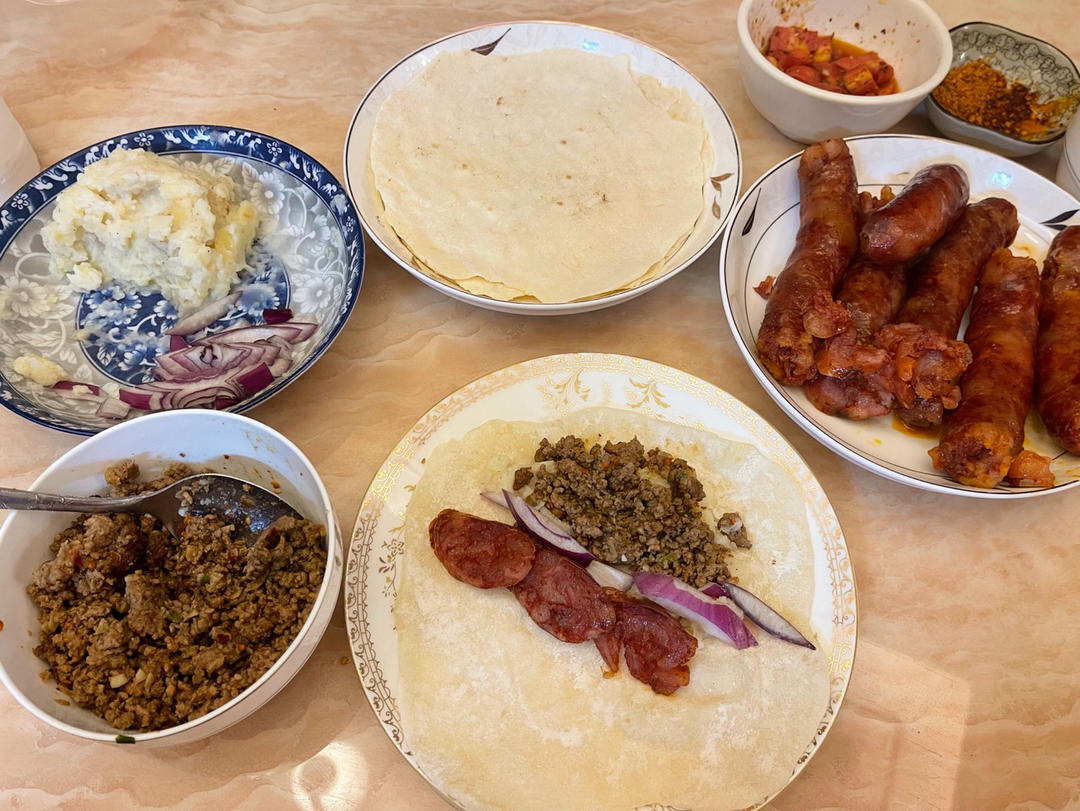 墨西哥芝士牛肉饼
