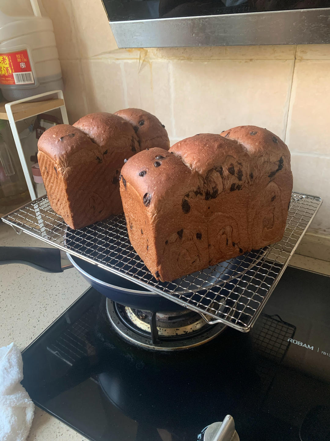 奶油巧克力吐司