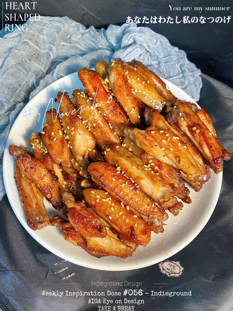 蜜汁鸡翅•不需要蜂蜜的蜜汁鸡翅