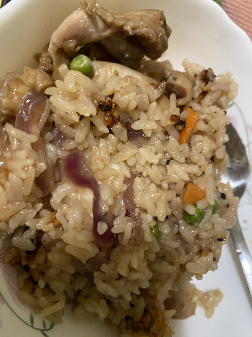 照烧鸡腿排焖饭（电饭煲版）